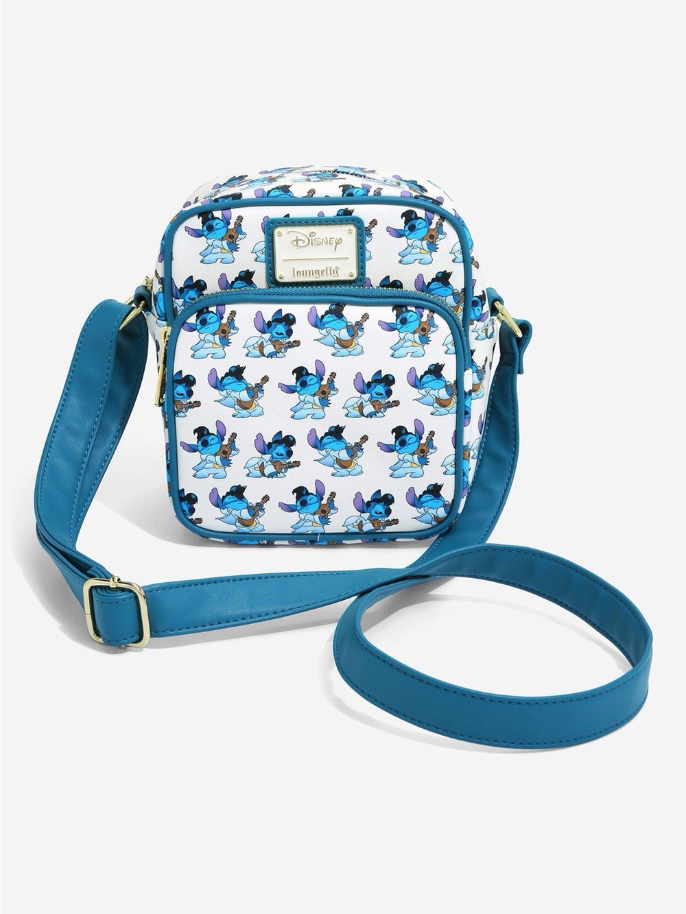 Loungefly Disney Lilo & Stitch Elvis Stitch Crossbody Bag - BoxLunch Exclusive